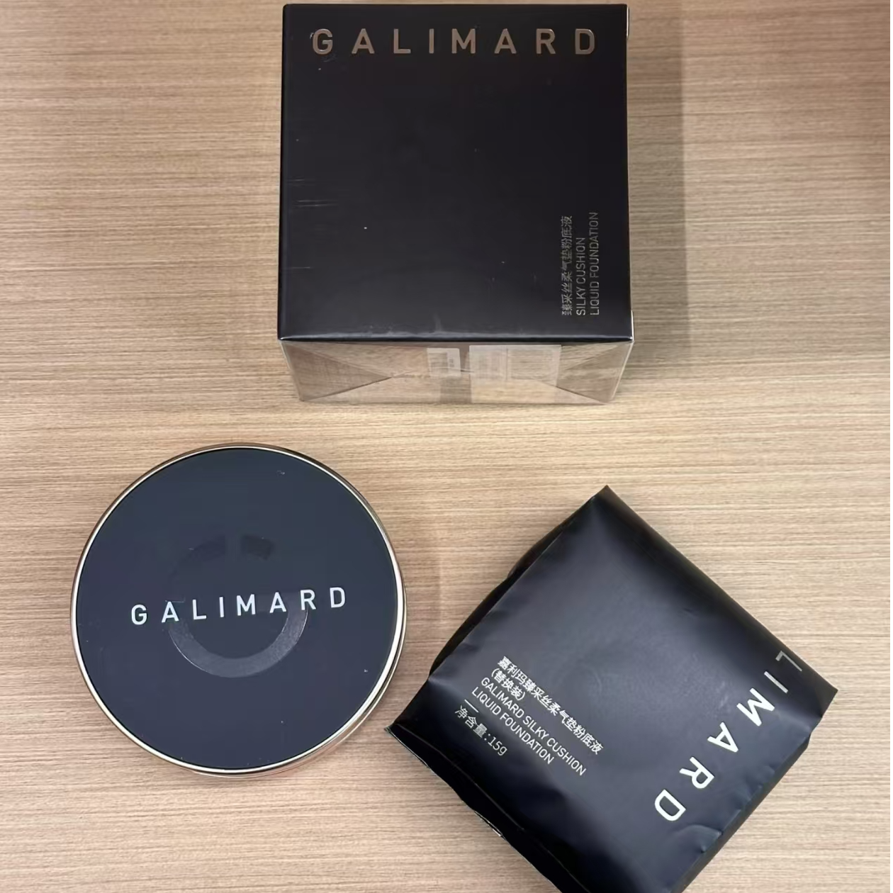 571号嘉利玛臻采丝柔气垫粉底液