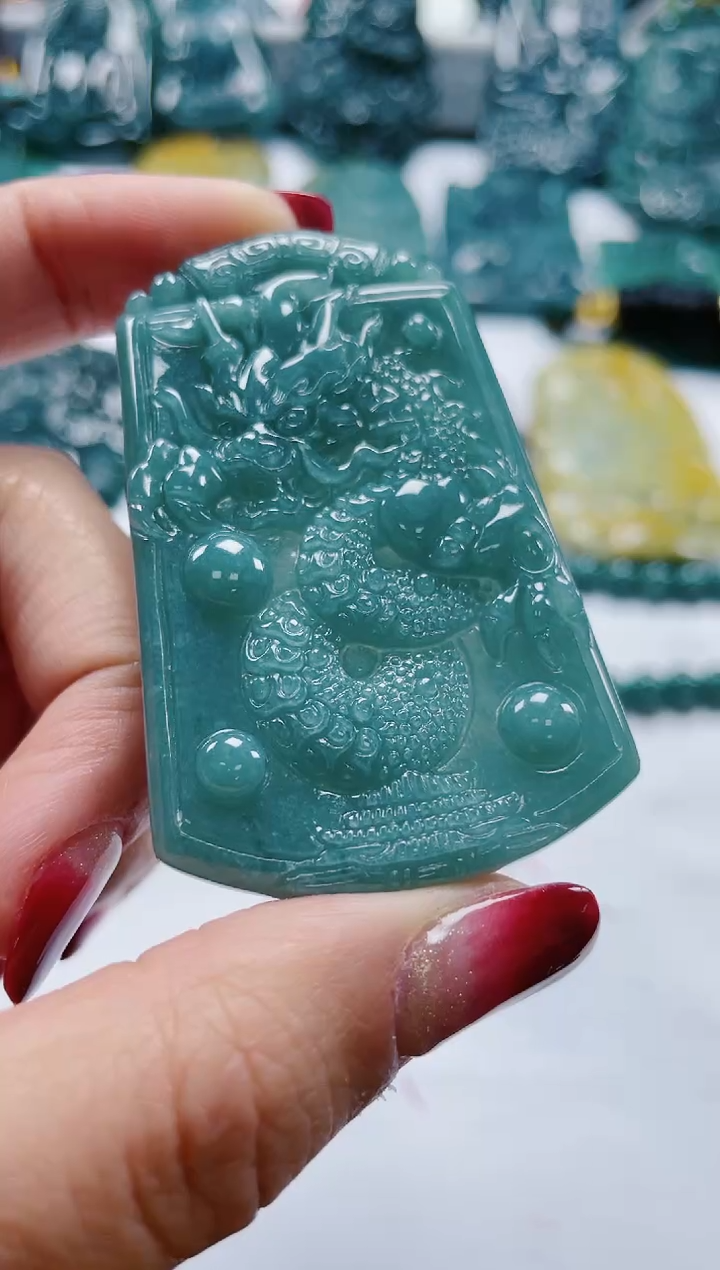 【闪购商品】翡翠颈饰未镶嵌多样性发货一件发货-大龙牌