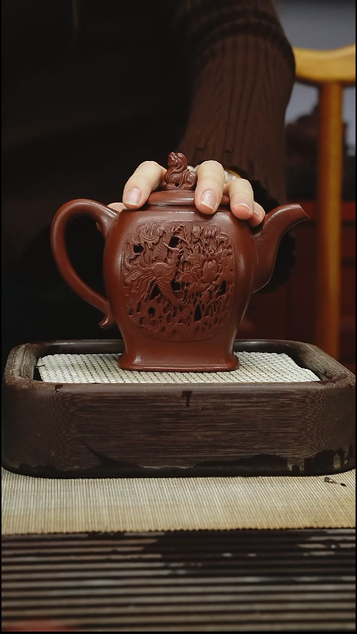 茶壶紫砂容量450毫升