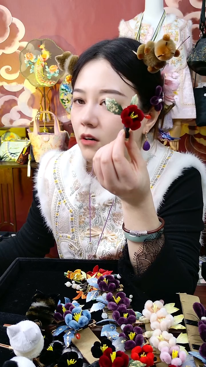 纯铜合金琉璃非遗口罩