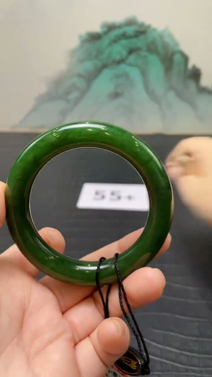 未镶嵌手镯和田玉（碧玉）用****755+