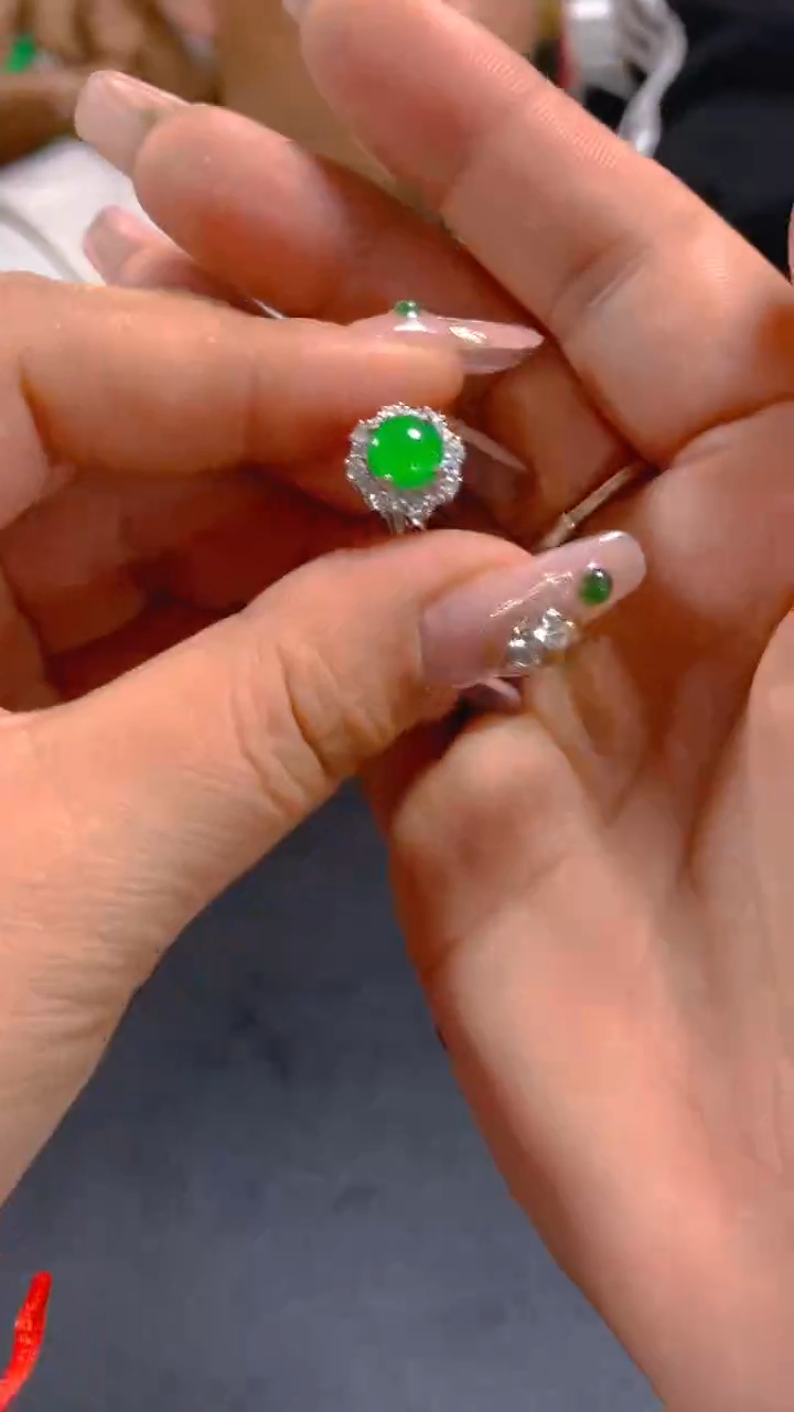 【闪购商品】翡翠戒指未镶嵌0363848953多样性发其一