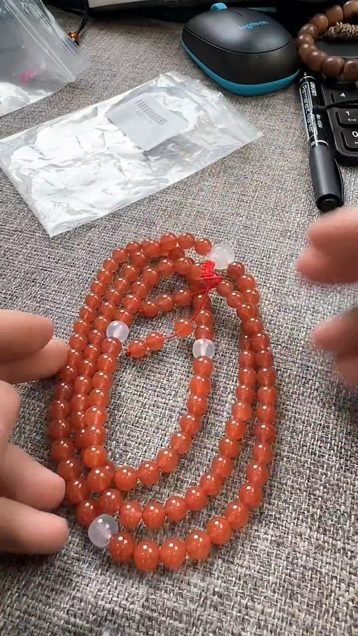 【闪购商品】南红玛瑙挂件未镶嵌11241126-13