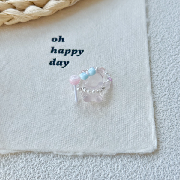 【胡萝卜的罗】101-200号小众首饰戒指复古小熊小动物女生礼物