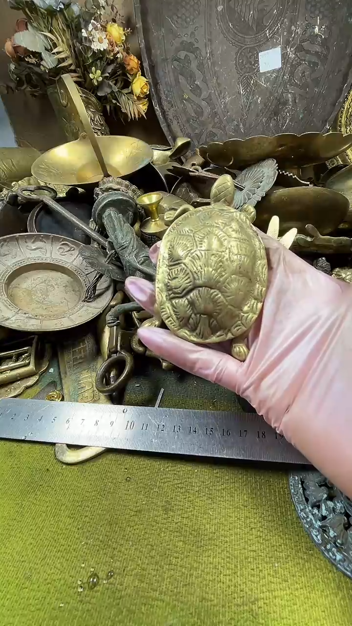 良*亿锦铜回流铜器摆件39