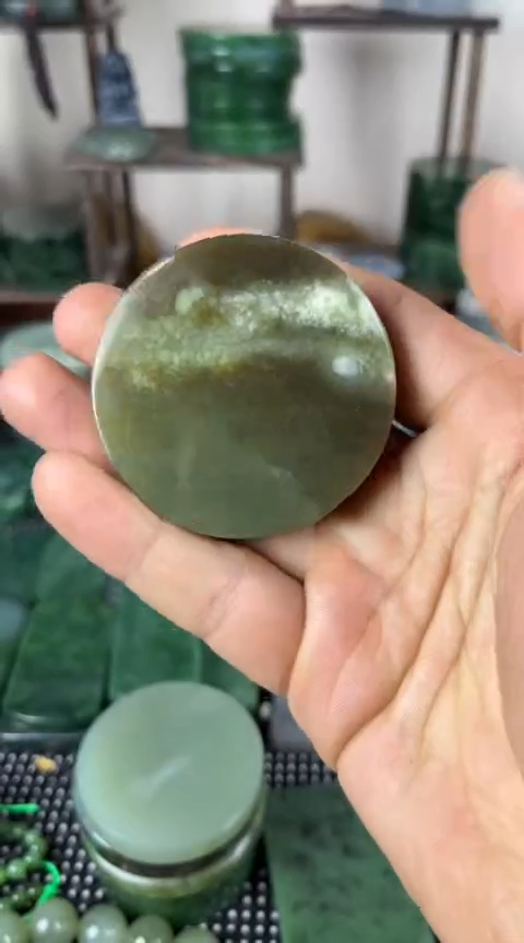 【闪购商品】和田玉珠宝半成品未镶嵌镯心