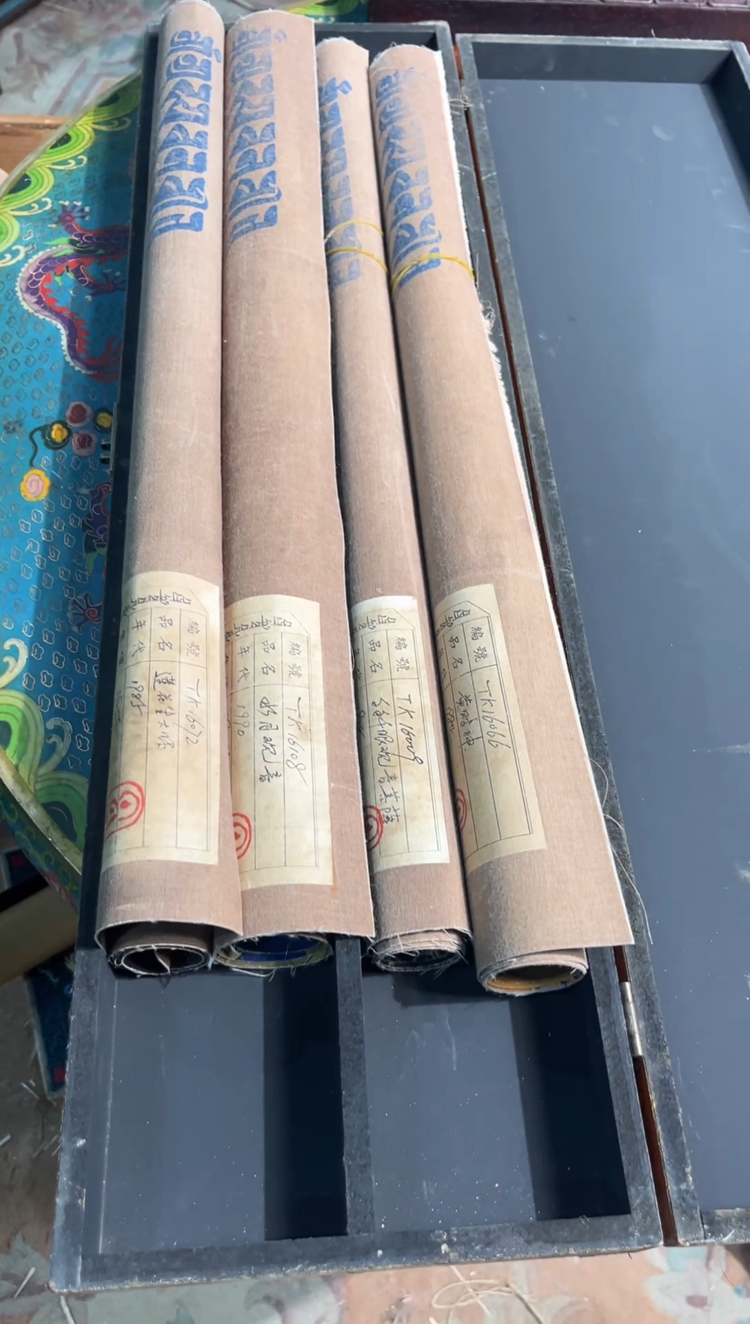 装裱画东东唐卡tk16