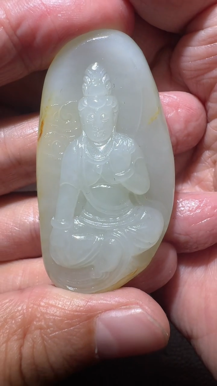 未镶嵌和田玉挂件 和田玉