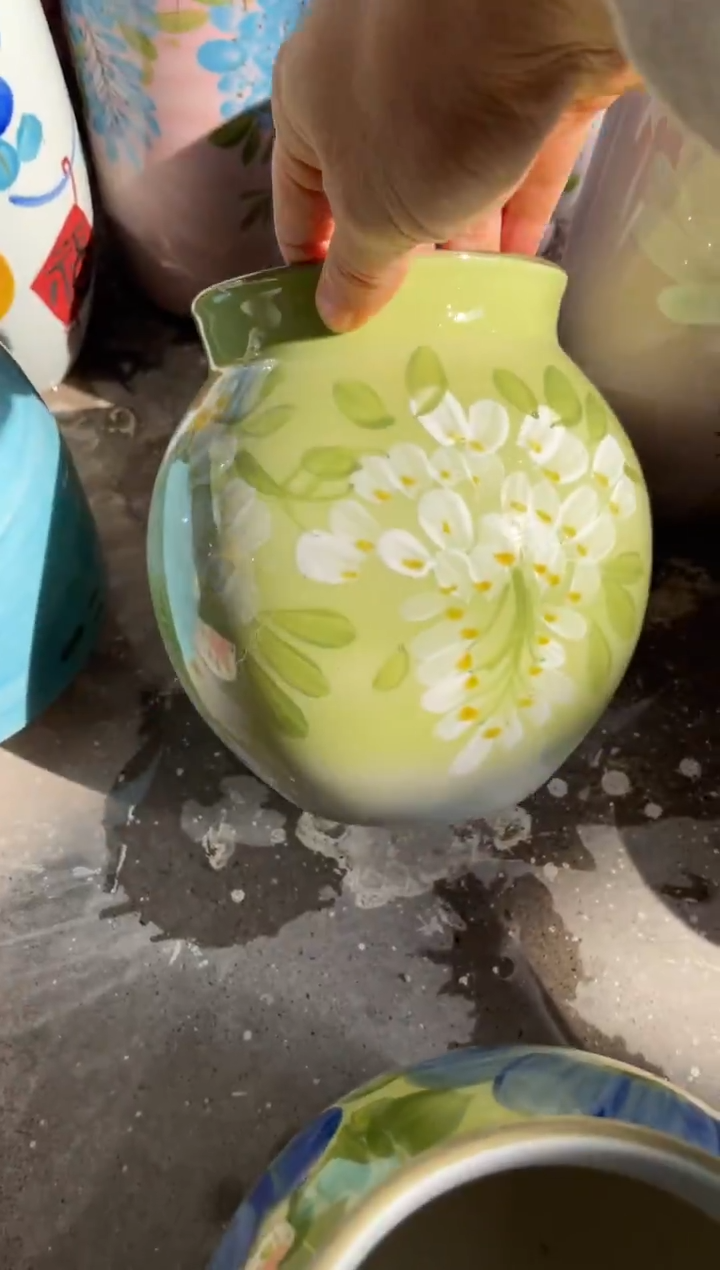 瓶瓷景德镇手绘花瓶