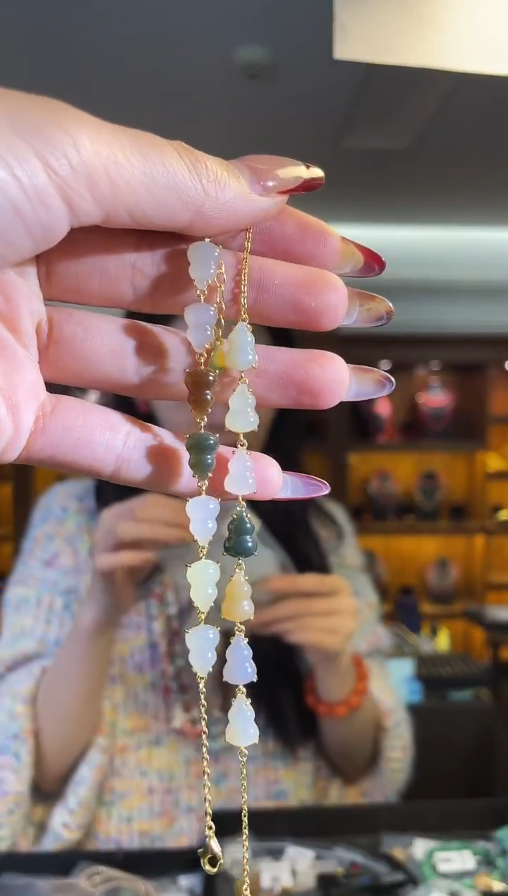 未镶嵌手链和田玉 （多样性发一件）