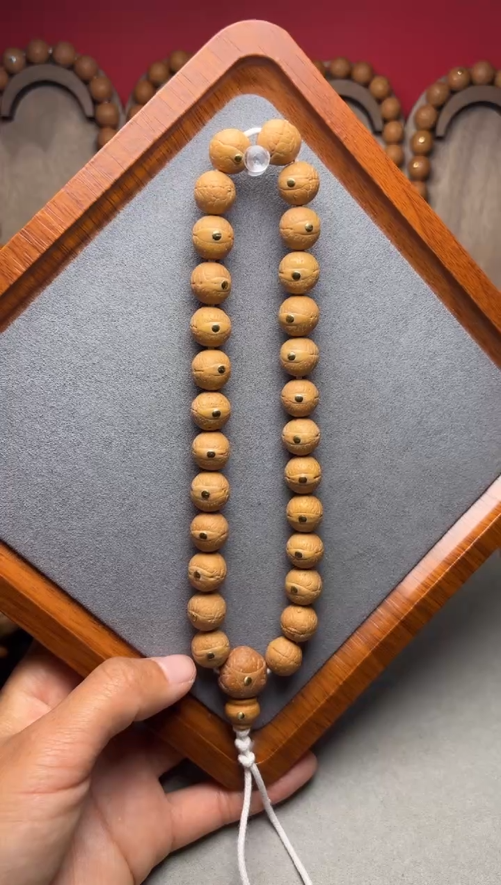 吊坠凤眼菩提12凤眼手持铜钉