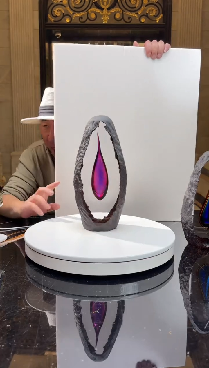 【闪购商品】茶宠AJ06527水晶琉璃艺术摆件