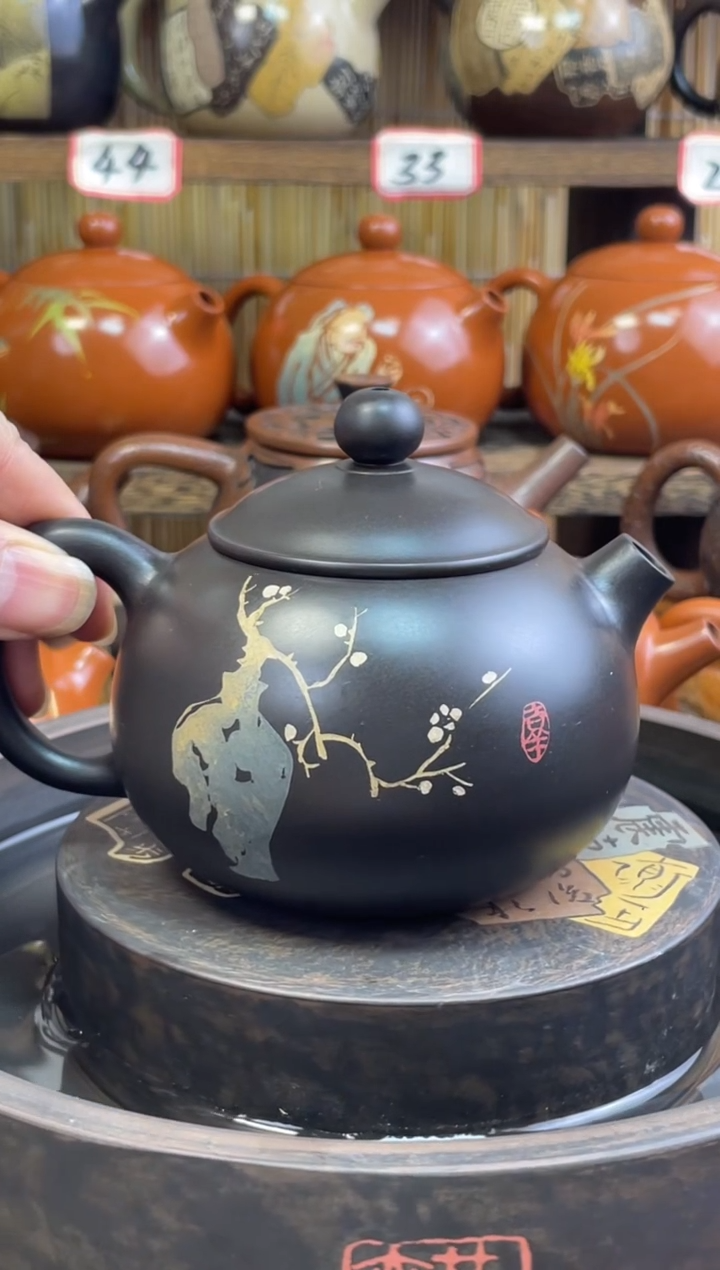 【闪购商品】壶建水紫陶彩填壶