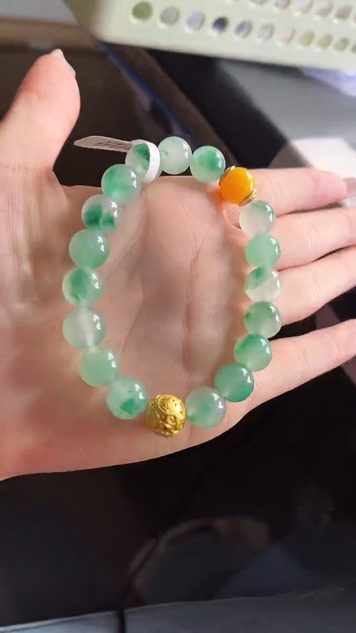 【闪购商品】石英质玉颈饰未镶嵌非洲翠100639828