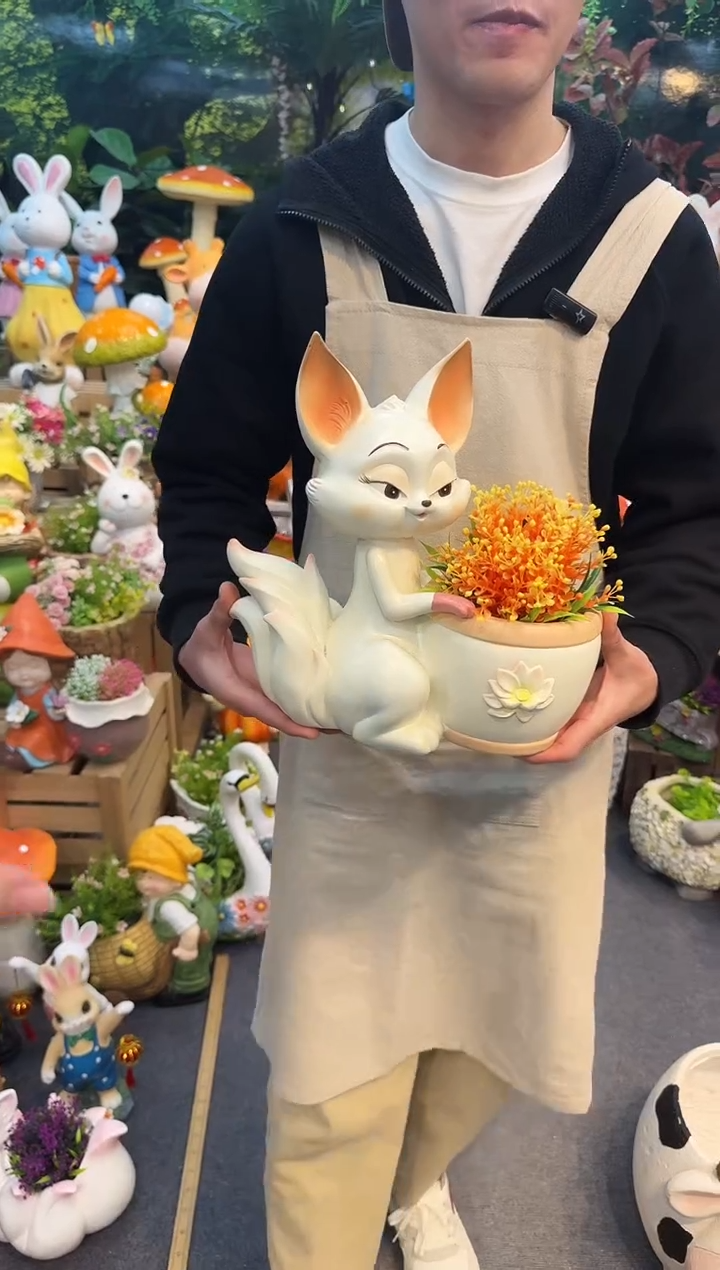 户外花园庭院花盆&00&