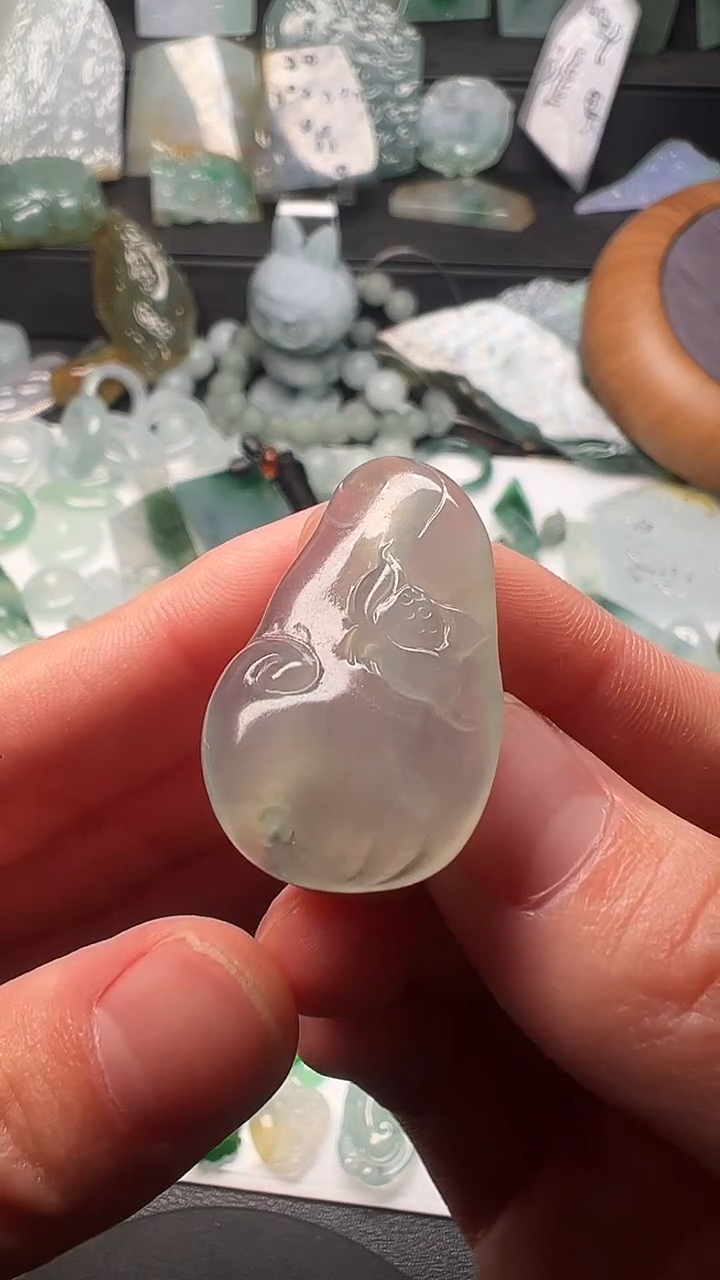 未镶嵌定制翡翠天然A货翡翠未抛光