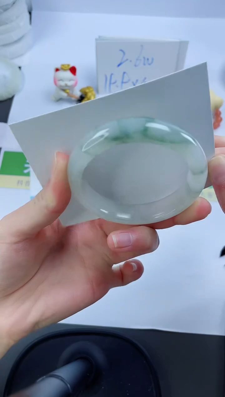 【闪购商品】石英质玉手镯未镶嵌732-52.6