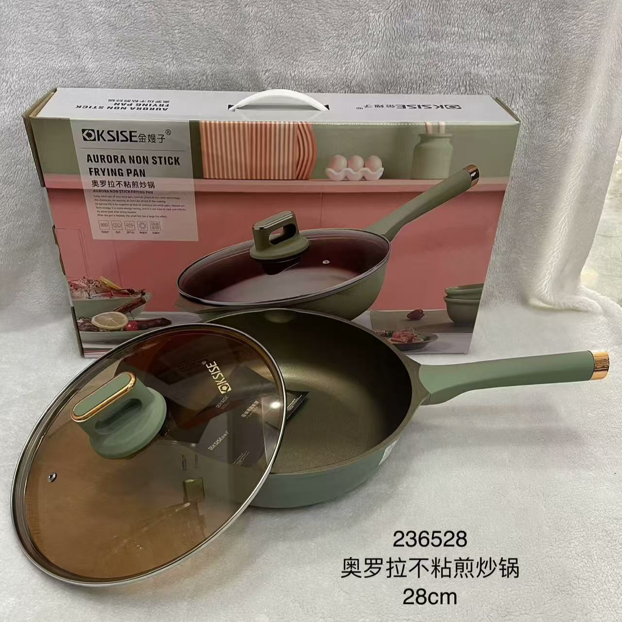 同款 有钛合金不粘锅炒锅家用微压炒菜锅女王锅