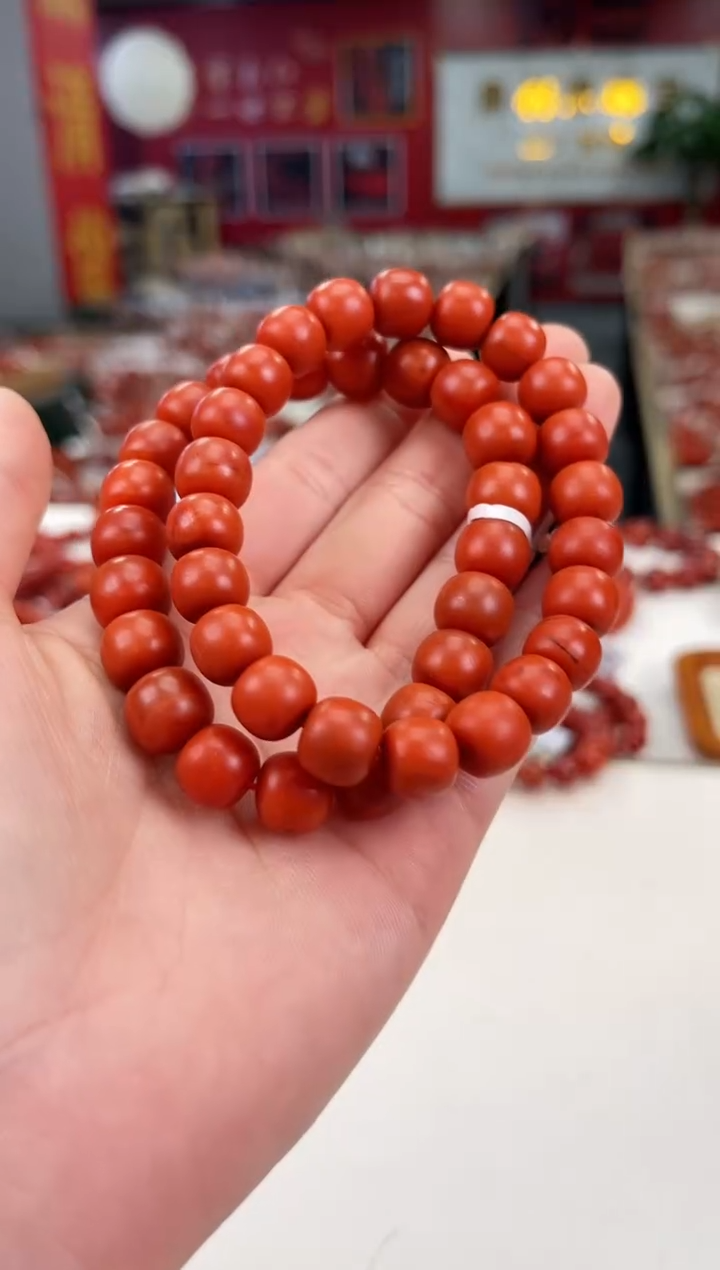 南红玛瑙保山老型手串10+未镶嵌（多样式发其一）