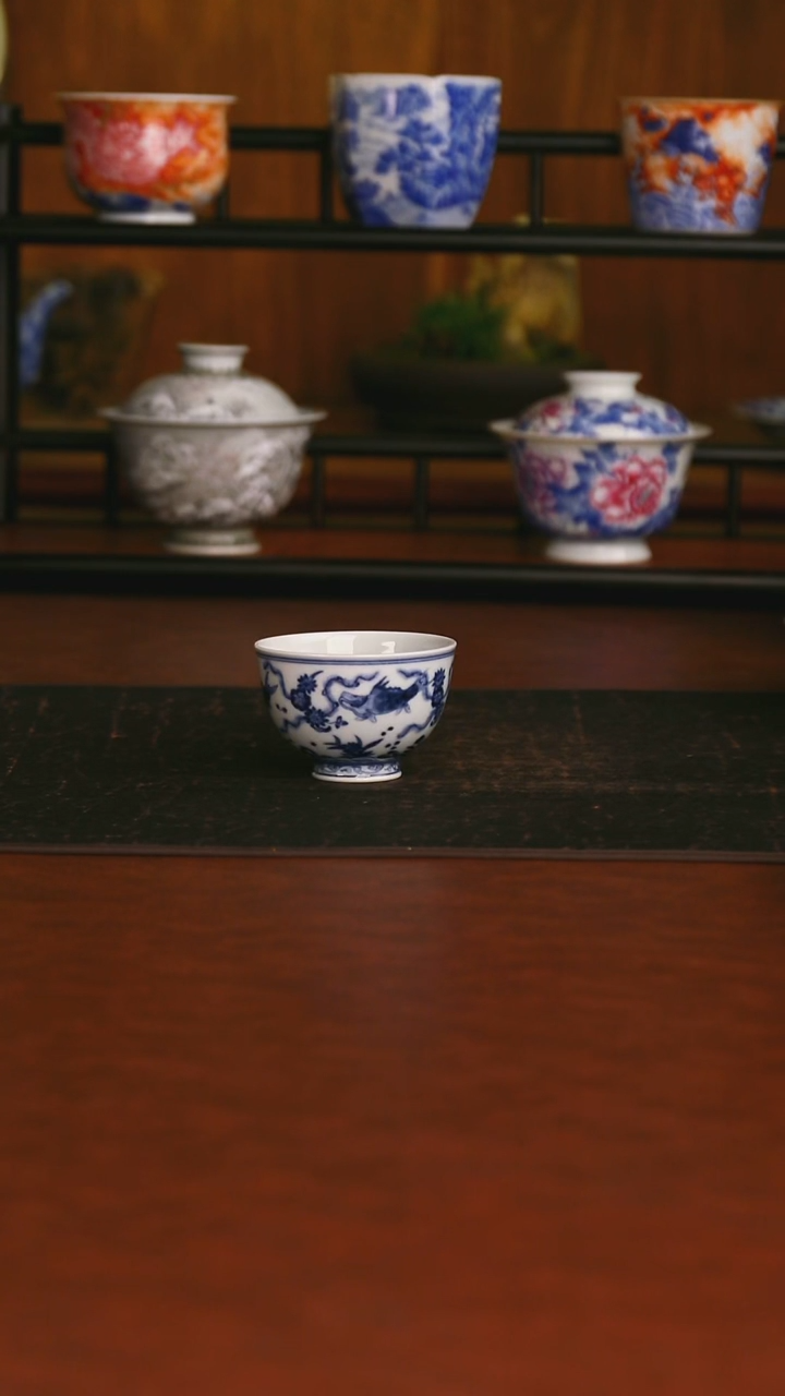 景德镇手工手绘的9