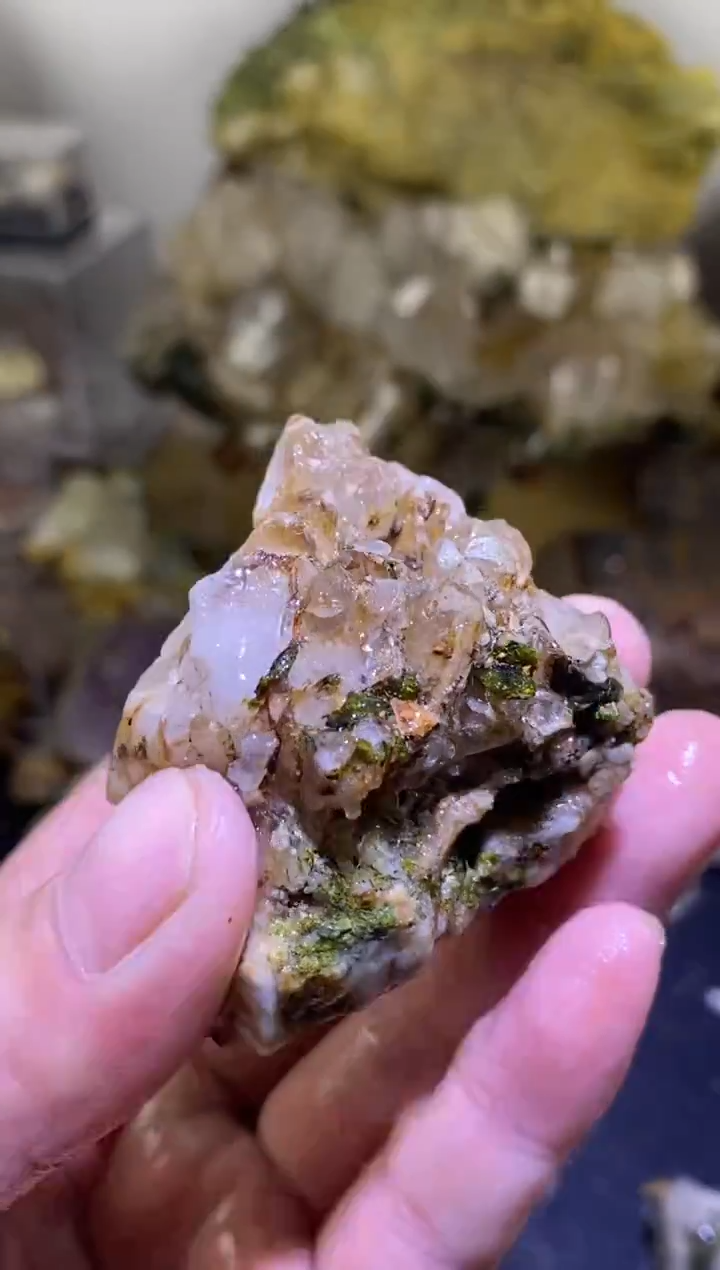 未镶嵌珠宝半成品水晶105号四川超七花园水晶原石