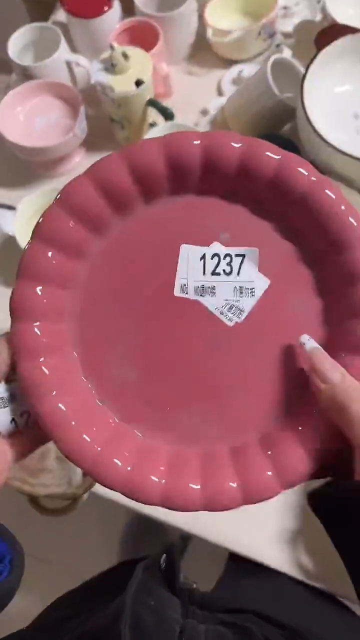 陶瓷手柄款微瑕四单包邮1237