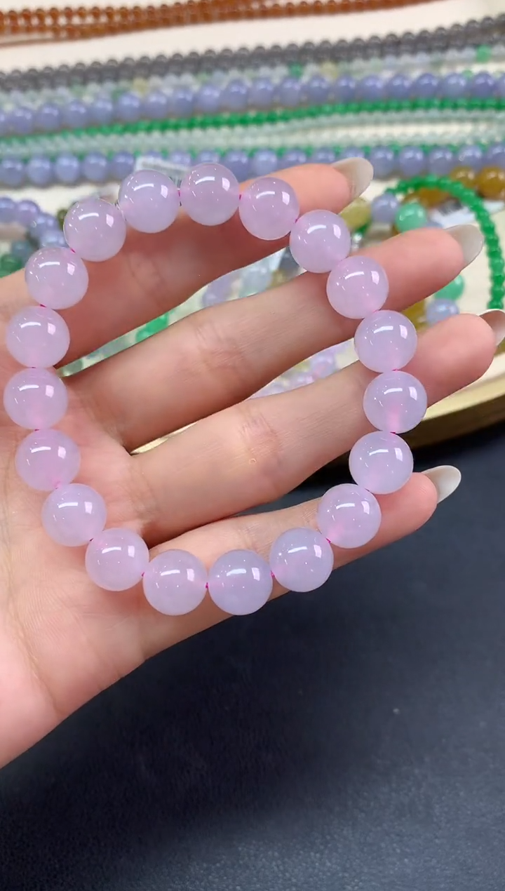 未镶嵌手串翡翠手串|6800多样性发其一