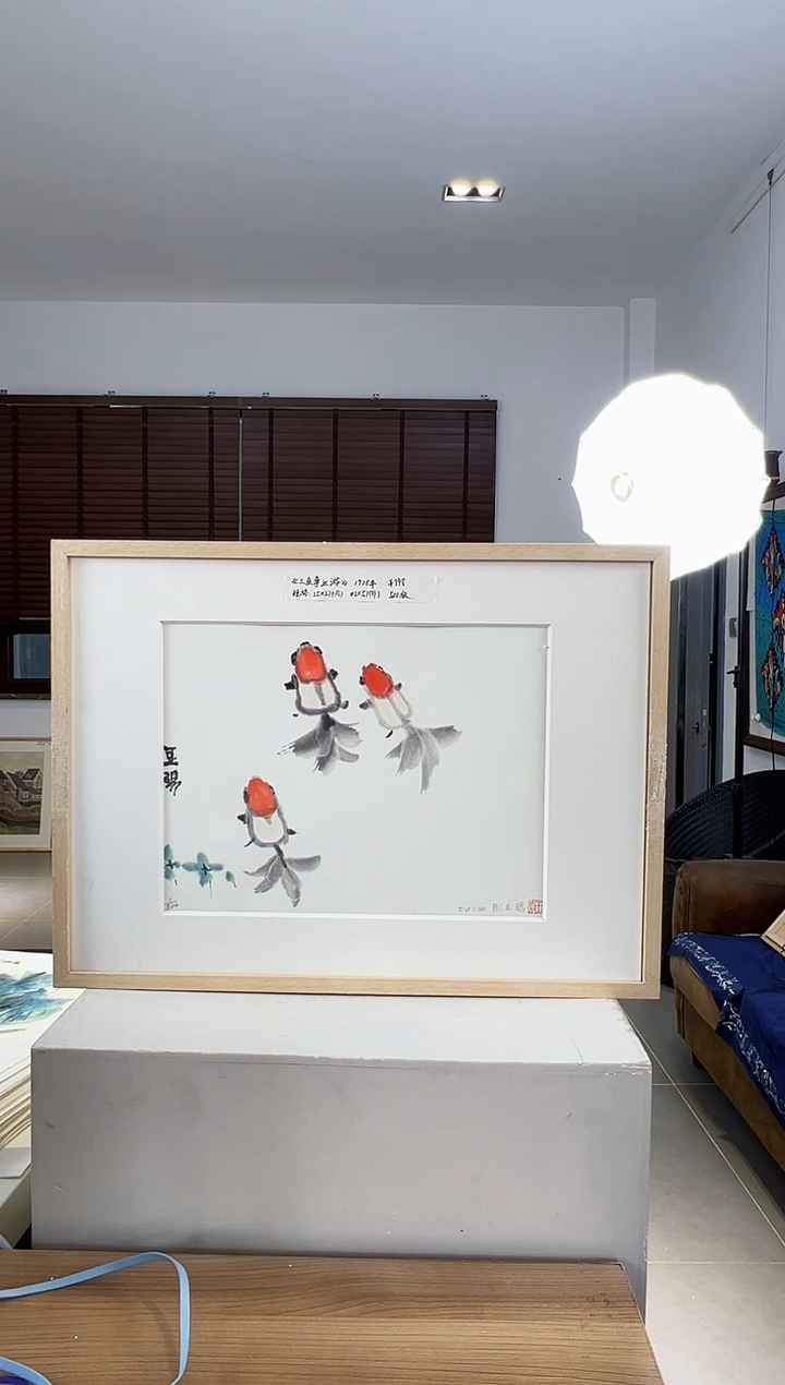 【闪购商品】版画耿玉琨限量作品亲签盖章版画S