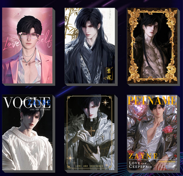 【恋与深空】周边（可换墙） 亚克力 高透水晶砖！