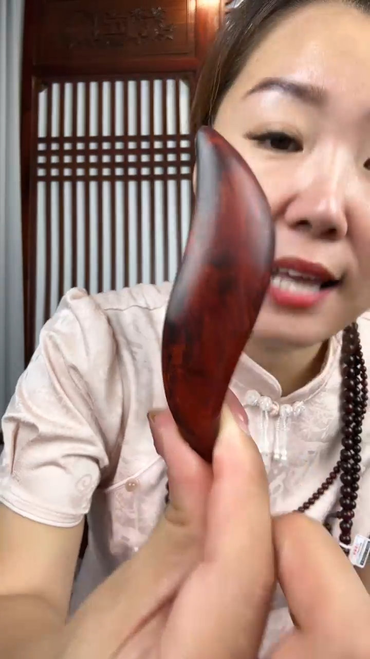 檀香紫檀（小叶紫檀）小叶紫檀一夜暴富发卡