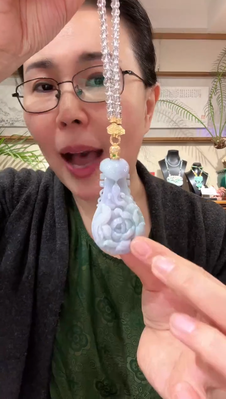 【闪购商品】翡翠颈饰未镶嵌国风