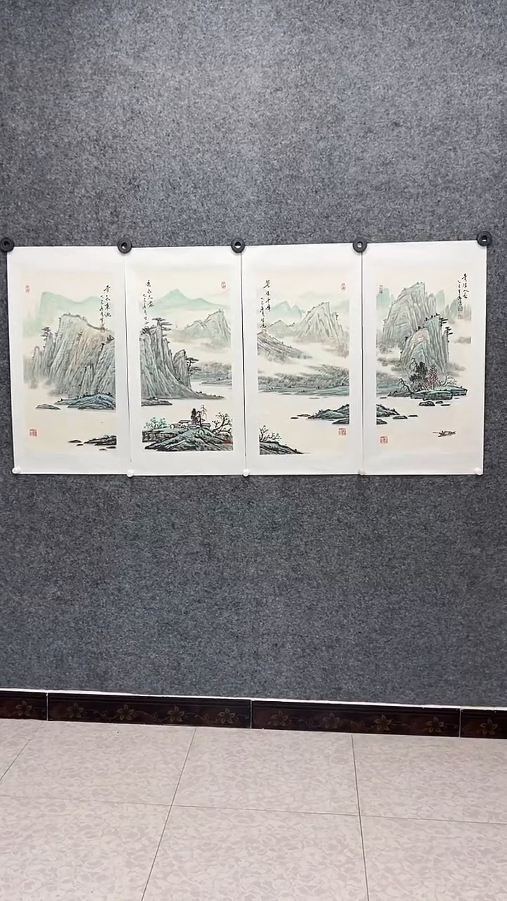 国画国画王生意山水