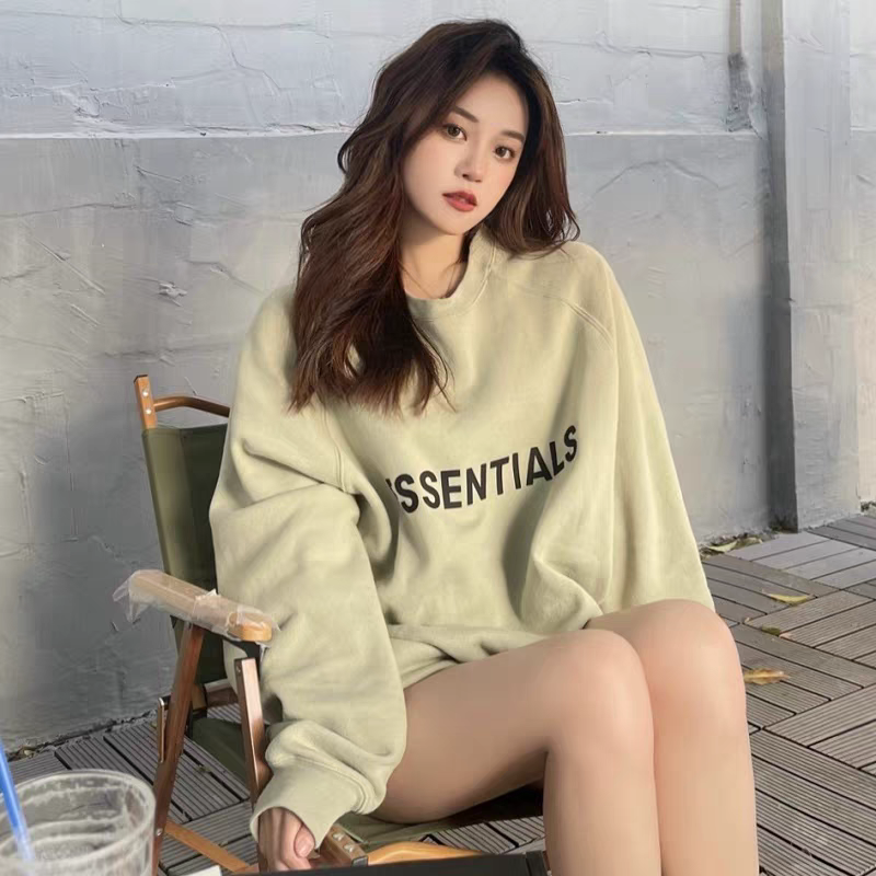 ESSENTIALS经典硅胶圆领卫衣