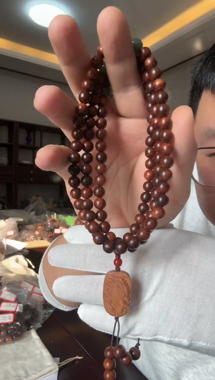 【闪购商品】黄花梨/降香黄檀手串/手链益香堂精品手串 