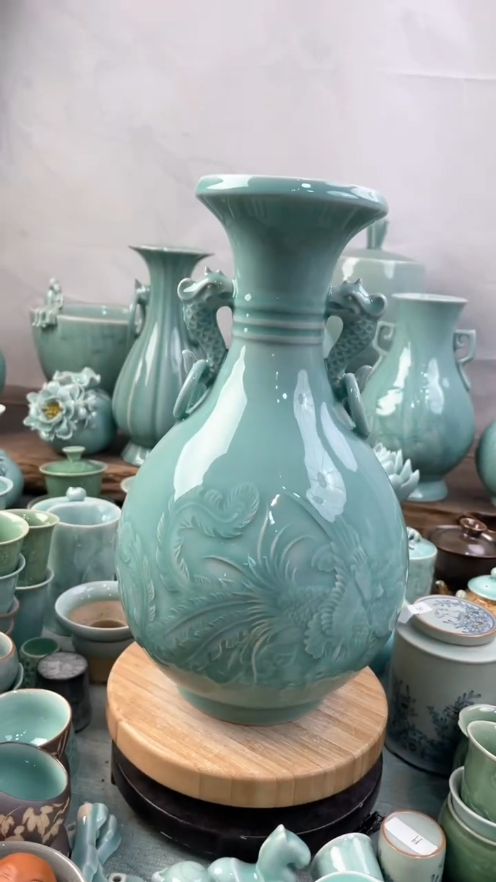 【闪购商品】特价福利 微瑕 慧仙青瓷