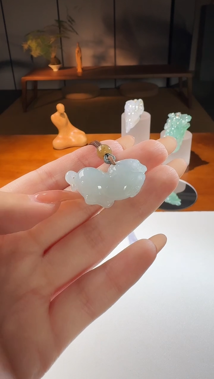 【闪购商品】翡翠颈饰未镶嵌【鑫鑫】