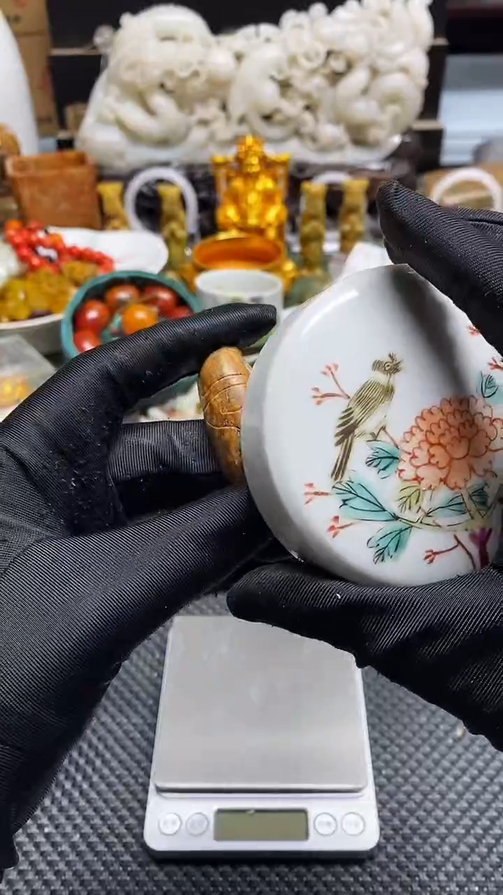 【闪购商品】瓷片瓷器瓷片 摆件1个