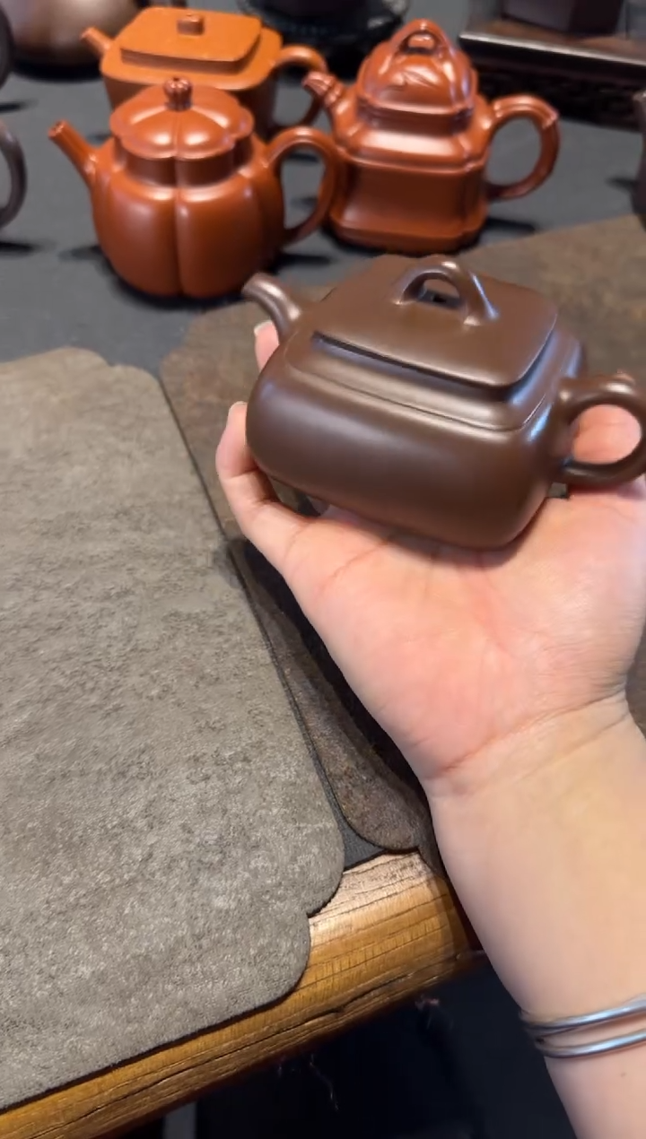 【闪购商品】紫砂茶壶长四方 紫砂壶