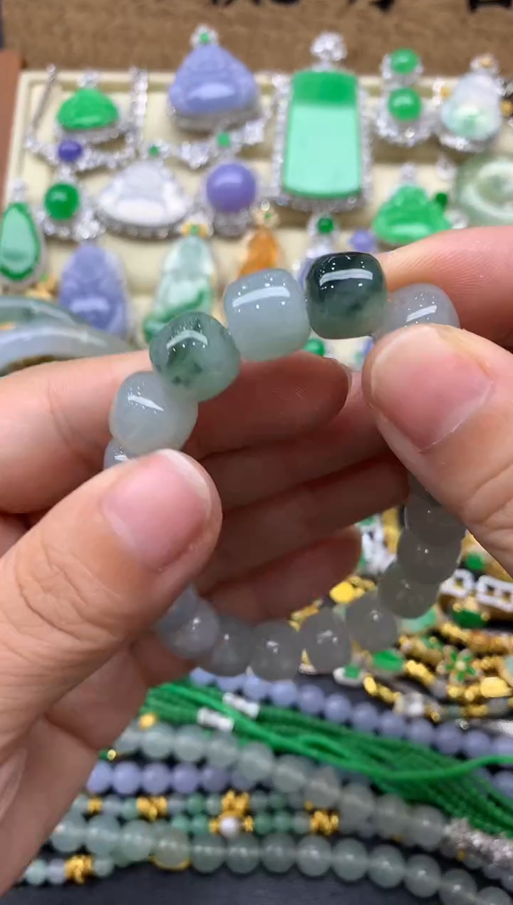 【闪购商品】翡翠手链未镶嵌91-中国好珍宝