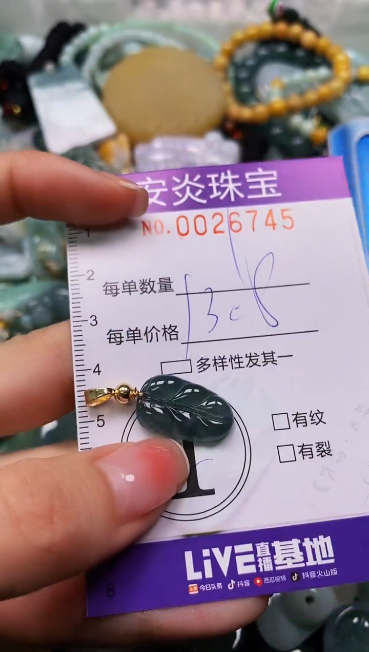 颈饰未镶嵌翡翠闪购0026745