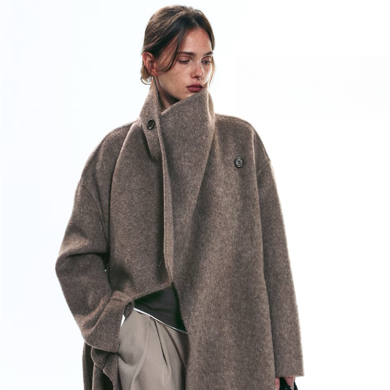 【蓉蓉子推荐】双面羊毛羊绒大衣高端双面呢外套