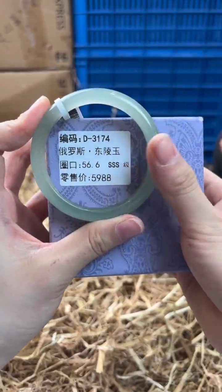 未镶嵌手镯石英质玉D-3174