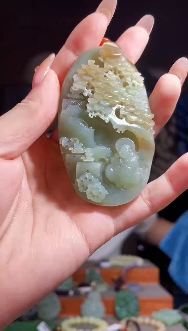 【闪购商品】和田玉颈饰未镶嵌拍一发一