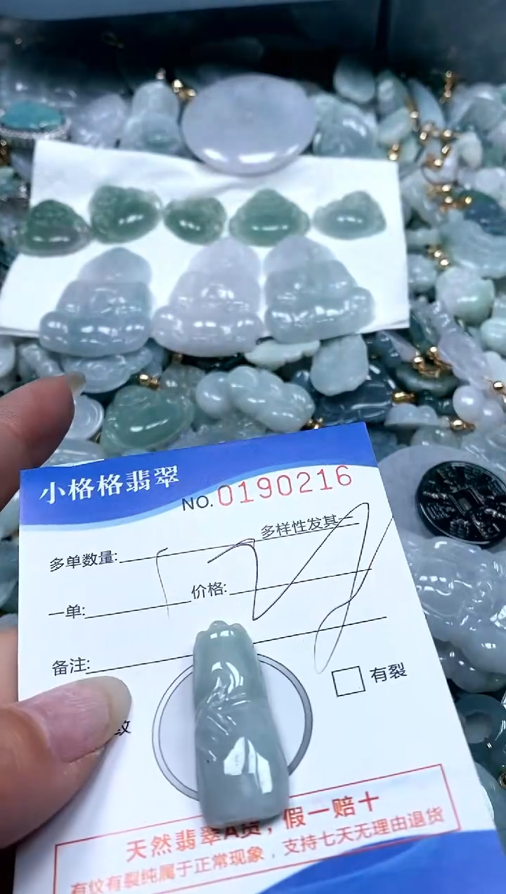 【闪购商品】翡翠颈饰未镶嵌闪购商品0190216