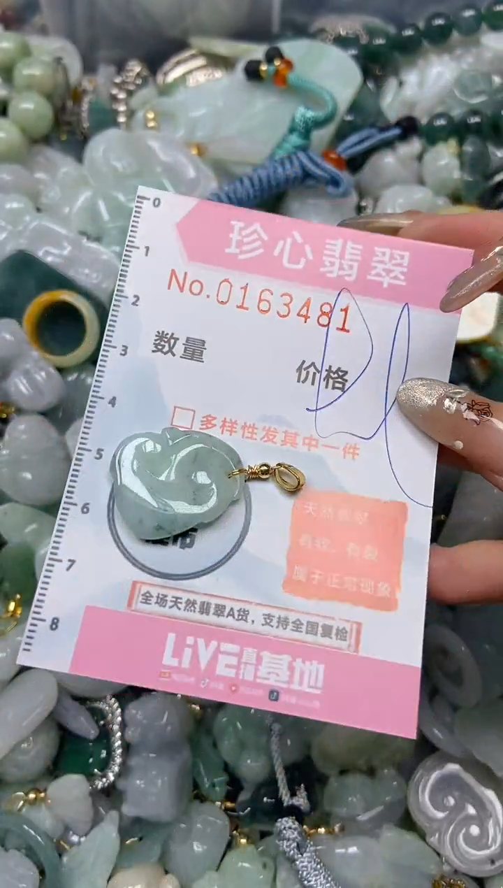 【闪购商品】翡翠颈饰未镶嵌闪购0163481