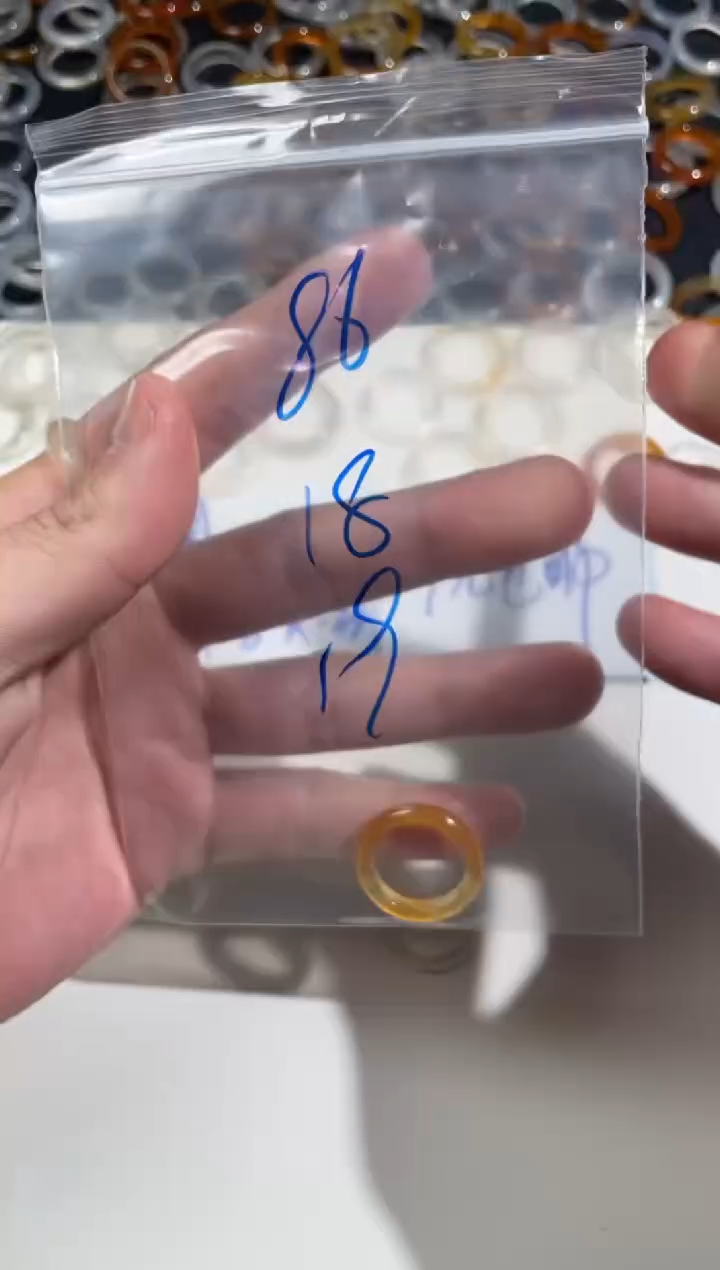 【闪购商品】玛瑙/玉髓戒指未镶嵌86