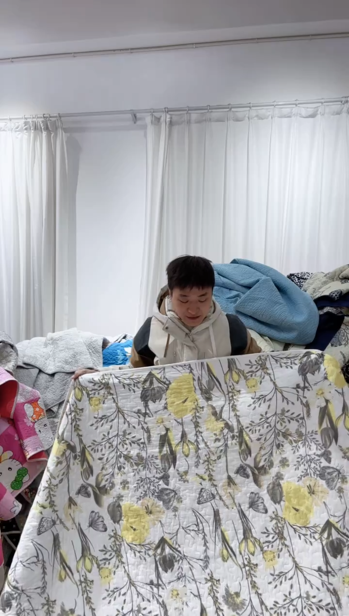 棉220*230纯棉床盖93号微瑕