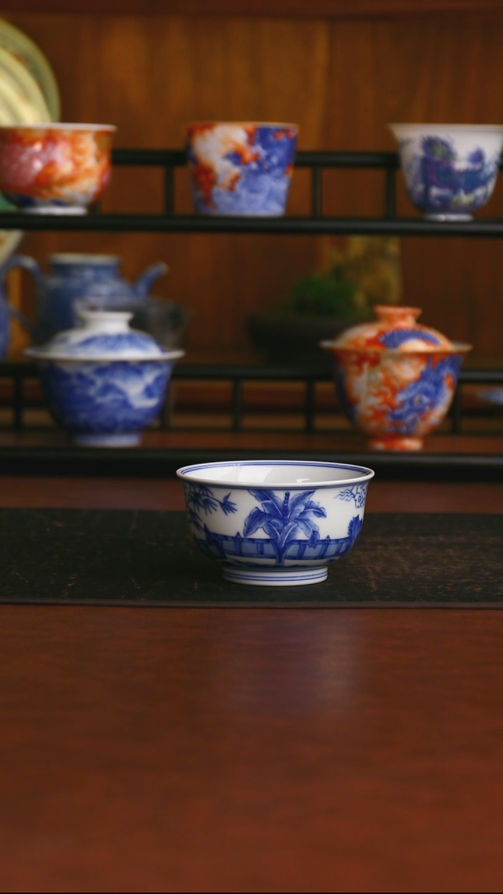 景德镇手工手绘的4