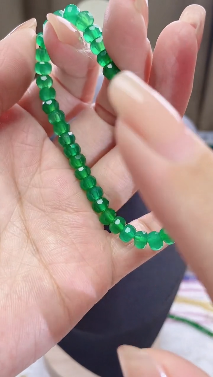 【闪购商品】祖母绿手链未镶嵌诗颜珠宝甄选SYZB40