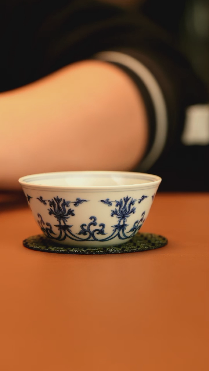 【闪购商品】厚森青花小杯子一个个